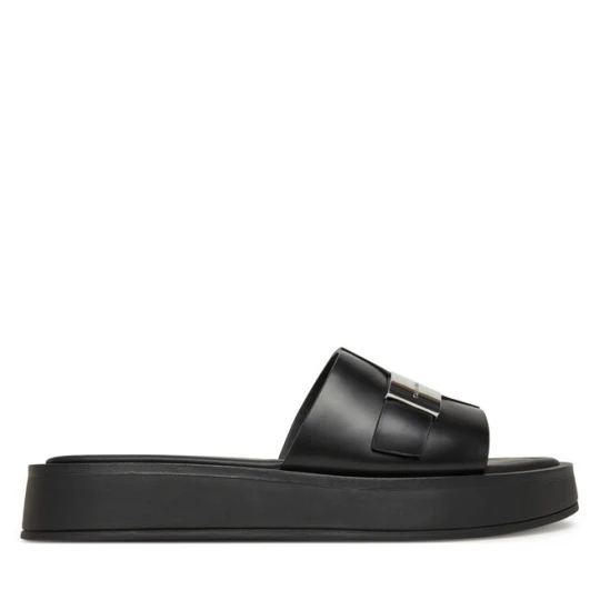 Zdjęcie produktu Klapki Calvin Klein Flatform Slide W/Ck Hw - Lth HW0HW02368 Czarny