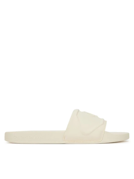 Zdjęcie produktu Klapki Calvin Klein Jeans Slide Pu Hf Mg YW0YW01879 Écru Kremowy