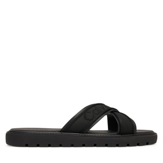 Zdjęcie produktu Klapki Calvin Klein Sq Molded Sandal Xcross Wb HM0HM02101 Czarny