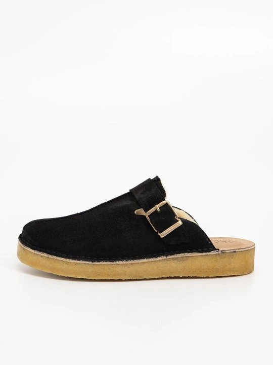 Zdjęcie produktu Klapki płaskie Clarks czarny