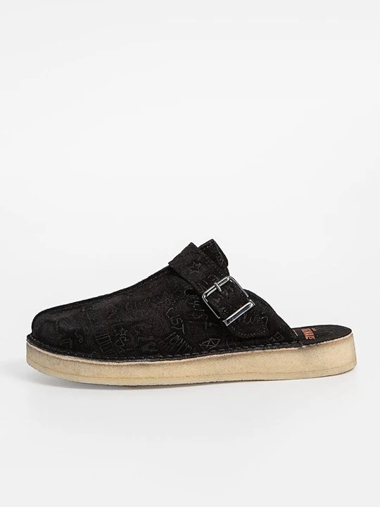 Zdjęcie produktu Klapki płaskie Clarks czarny