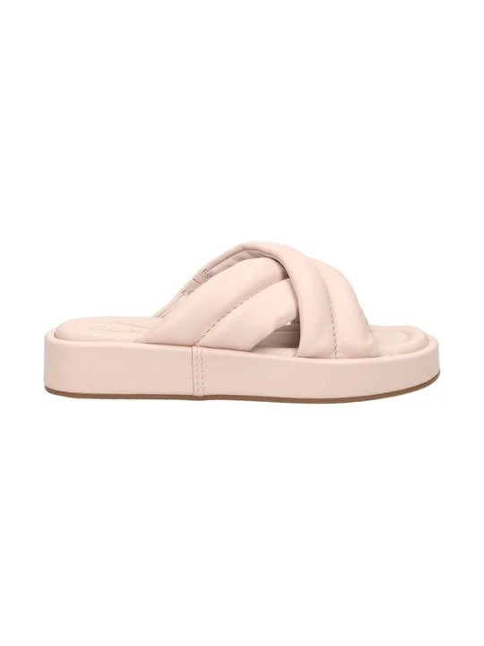 Zdjęcie produktu Klapki na obcasie Clarks beżowy