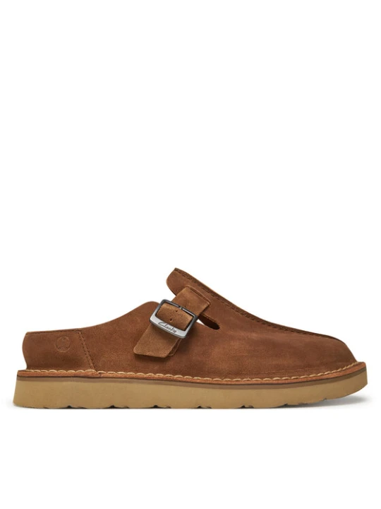 Zdjęcie produktu Klapki Clarks Solsbury 26180881 Brązowy