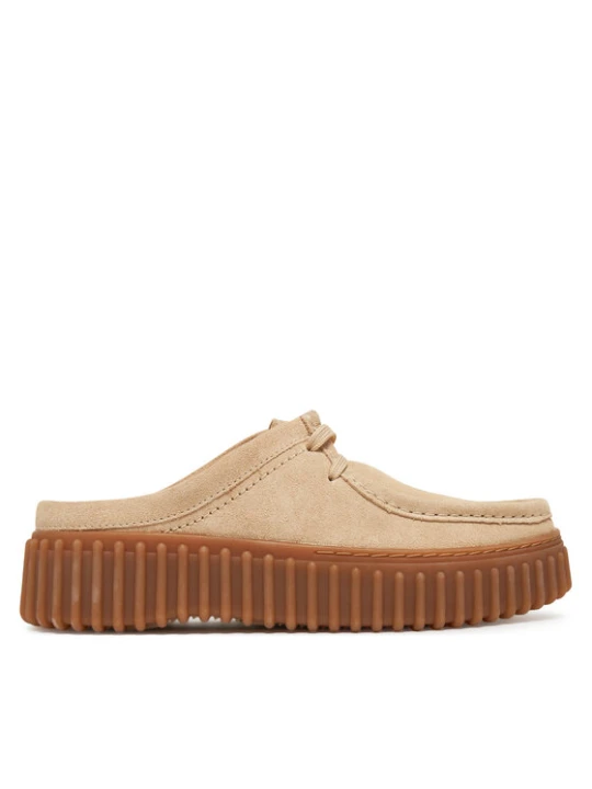 Zdjęcie produktu Klapki Clarks Torhill Mule 26181197 Écru Kremowy