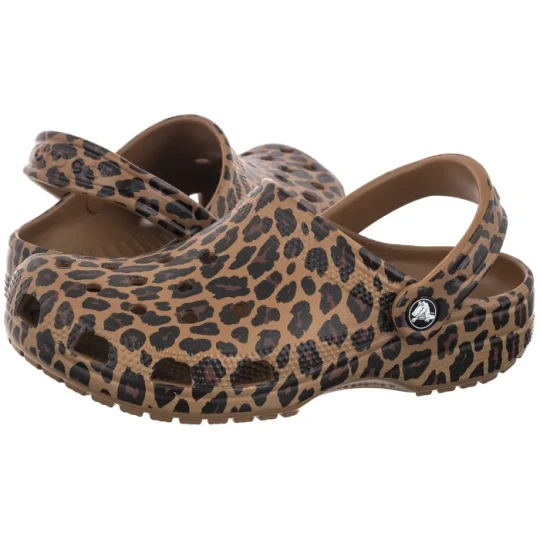 Zdjęcie produktu Klapki Classic Animal Clog Sepia/Leopard 211800-2LD (CR437-a) Crocs