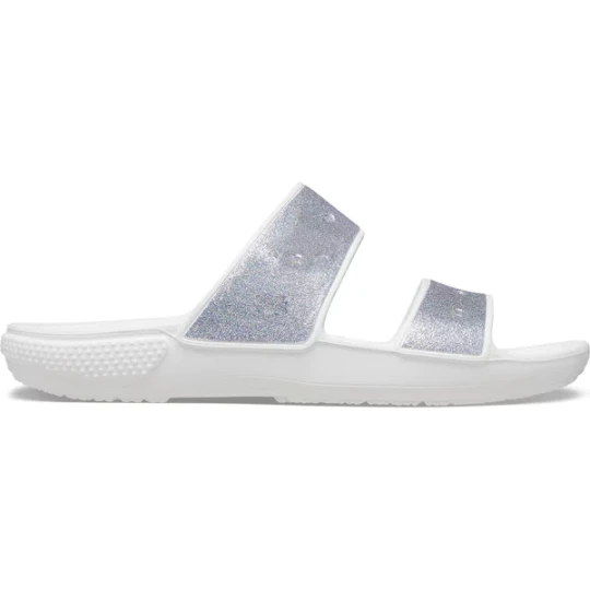 Zdjęcie produktu Klapki Classic Glitter II Crocs Srebrny