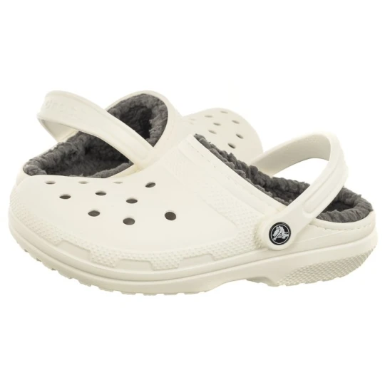 Zdjęcie produktu Klapki Classic Lined Clog White / Grey 203591-10M (CR266-c) Crocs