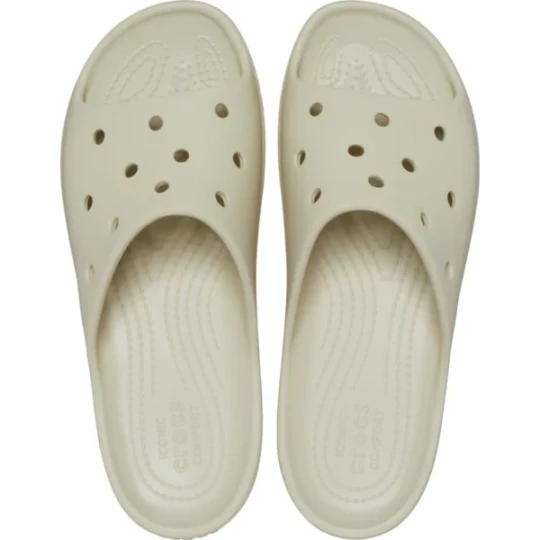 Zdjęcie produktu Klapki Classic Platform Slide Crocs Beżowy
