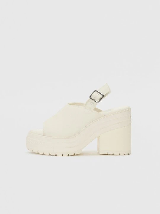 Zdjęcie produktu Klapki na obcasie Converse mleczny