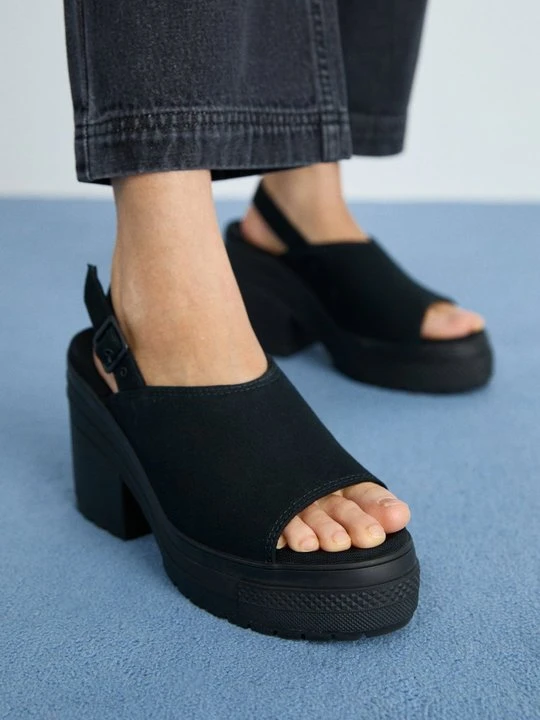 Zdjęcie produktu Klapki na obcasie Converse czarny