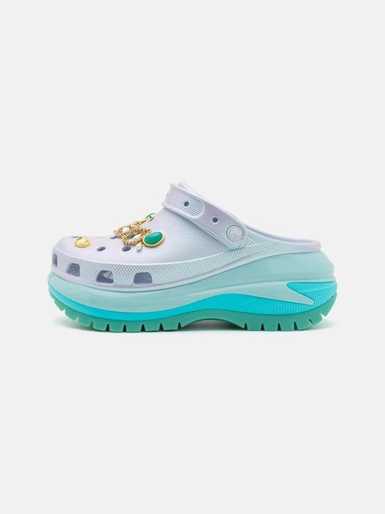 Zdjęcie produktu Klapki na obcasie Crocs srebrny