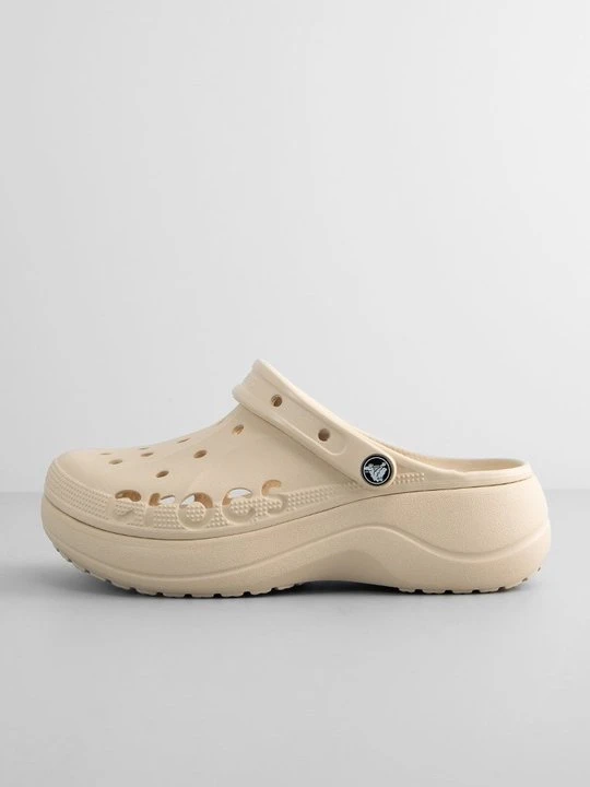 Zdjęcie produktu Klapki na obcasie Crocs beżowy
