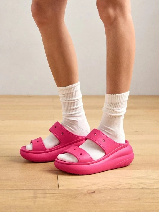 Zdjęcie produktu Klapki na obcasie Crocs różowy