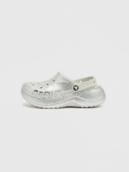 Zdjęcie produktu Klapki na obcasie Crocs srebrny