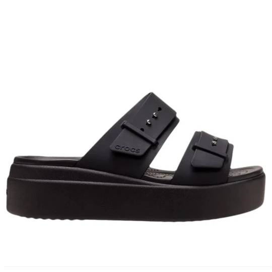 Zdjęcie produktu Klapki Crocs Brooklyn Buckle 207431-001 - czarne