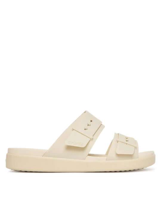Zdjęcie produktu Klapki Crocs Brooklyn Buckle Low Low 211215 Écru Kremowy