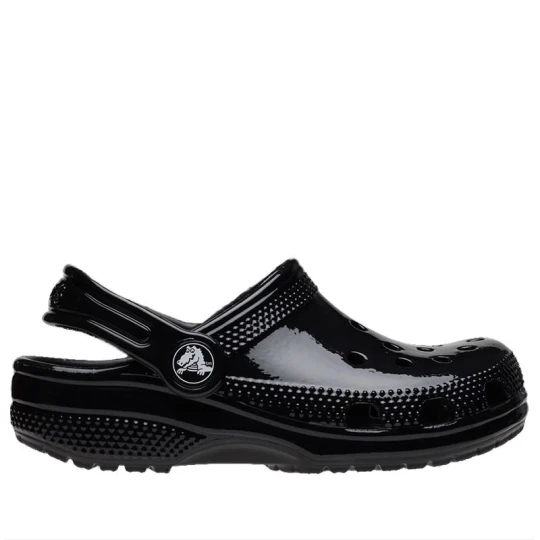 Zdjęcie produktu Klapki Crocs Classic High Shine Clog 209834-001 - czarne