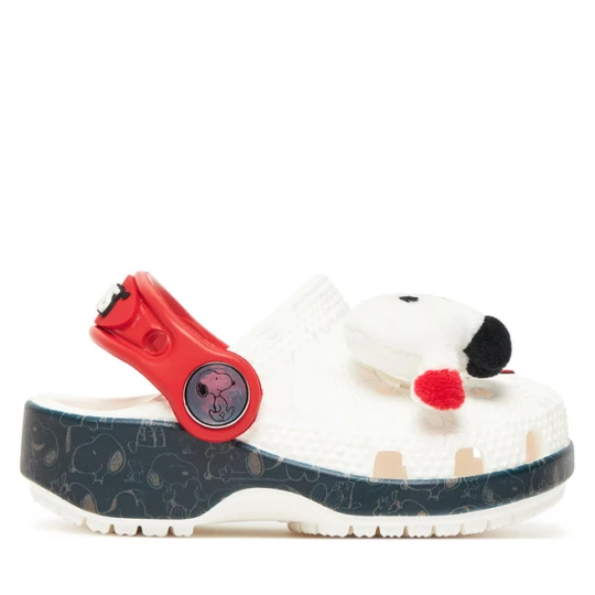Zdjęcie produktu Klapki Crocs Classic Peanuts 211126 Biały