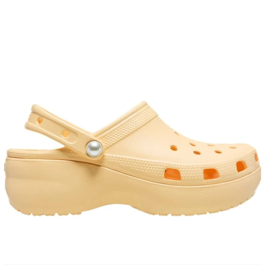 Zdjęcie produktu Klapki damskie Crocs Classic Platform 211231-78Z - pomarańczowe