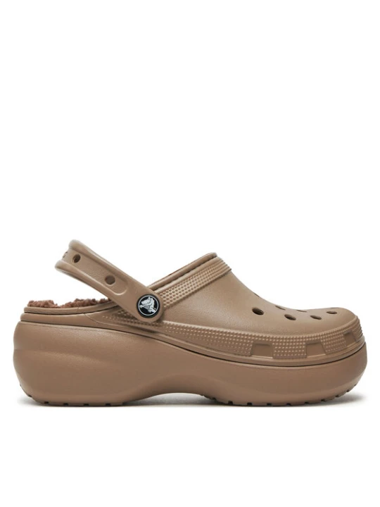 Zdjęcie produktu Klapki Crocs Classic Platform Lined Clog W 207938 Brązowy