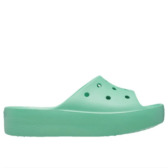 Zdjęcie produktu Klapki Crocs Classic Platform Slide 208180-3UG - zielone