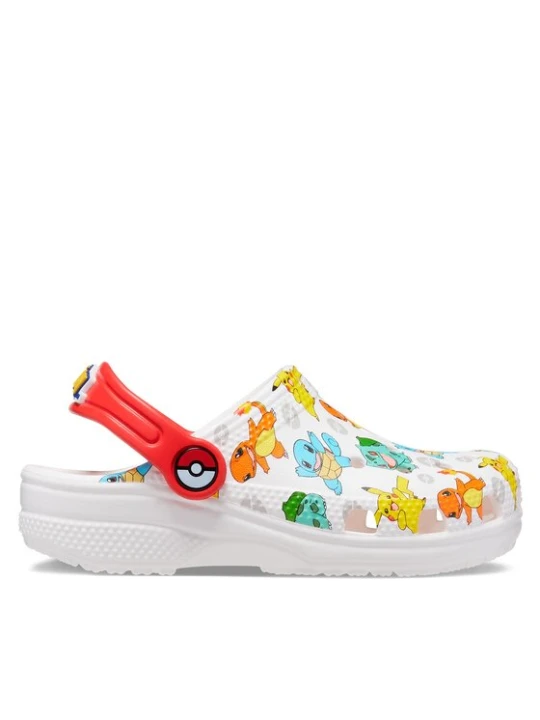 Zdjęcie produktu Klapki Crocs Classic Pokemon Clog Kids 207739 Biały