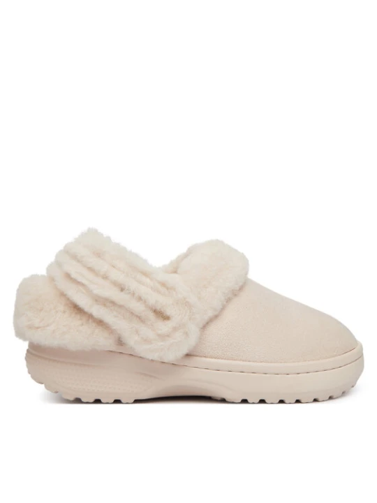 Zdjęcie produktu Klapki Crocs Classic Unfurgettable Vegan Suede Clog 212106 Kremowy