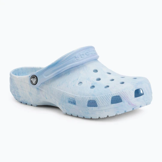 Zdjęcie produktu Klapki Crocs Classic Watercolor Marbled oxygen swirl Biały