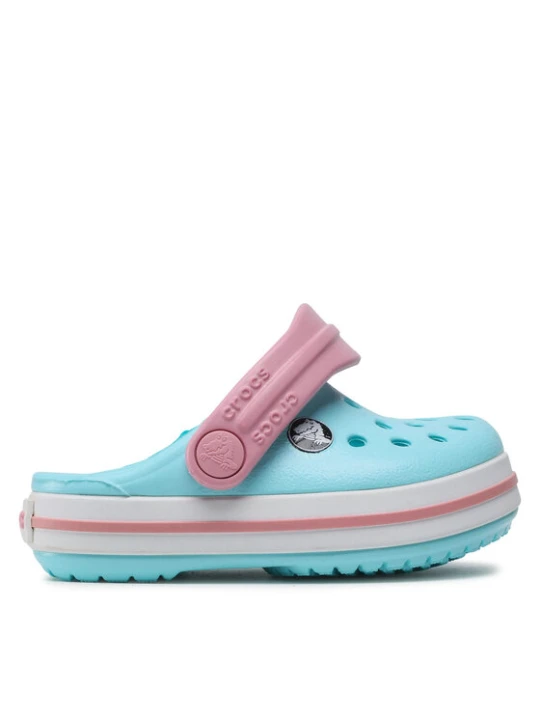 Zdjęcie produktu Klapki Crocs Crocband Clog T 207005 Błękitny Niebieski jasny