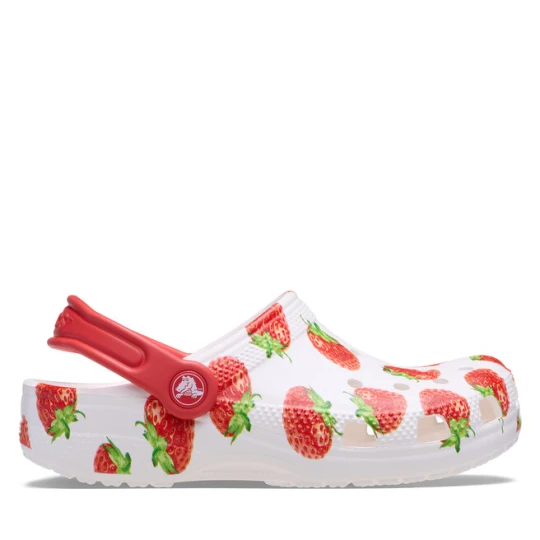 Zdjęcie produktu Klapki Crocs Kids’ Classic Fresh Fruits Clog 211020 Biały