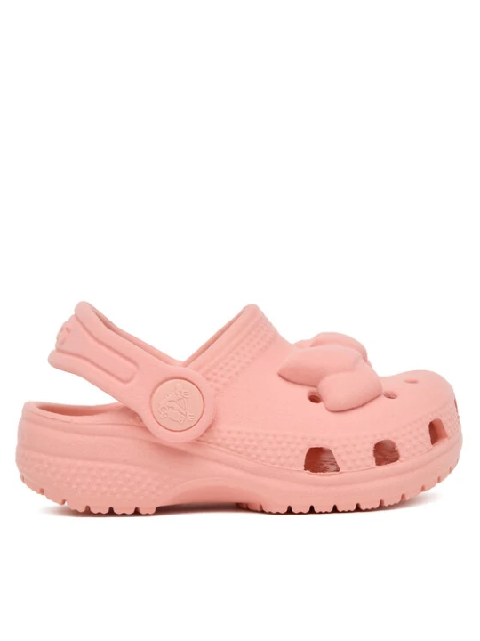 Zdjęcie produktu Klapki Crocs Toddler Classic Velvet Bow Clog 211887 Różowy