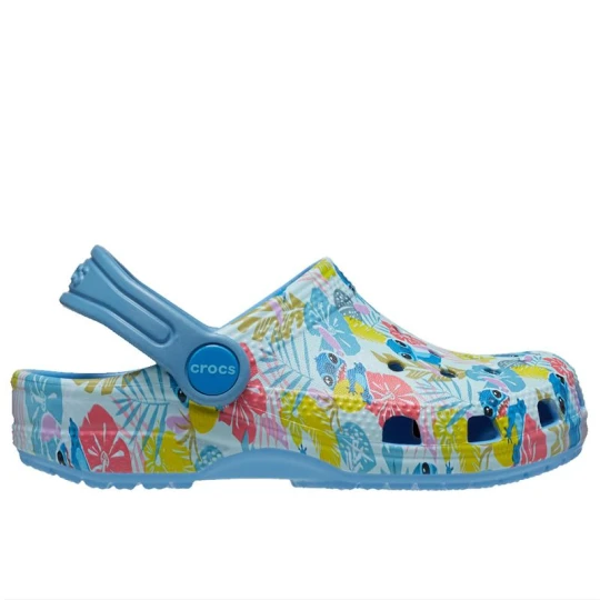 Zdjęcie produktu Klapki Crocs Toddler's Disney Stitch Classic Clog 209471-4TB - niebieskie