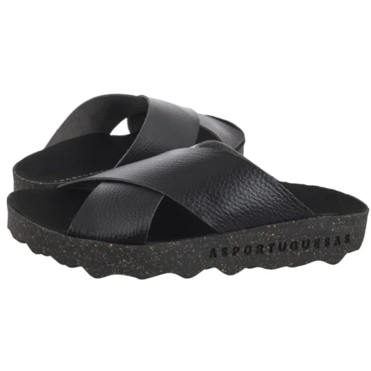 Zdjęcie produktu Klapki Cross L Eco Leat Black P018276000 (AP16-a) Asportuguesas