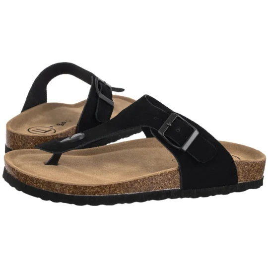 Zdjęcie produktu Klapki Czarne DK7916 / 26 BK (FO245-a) Filippo