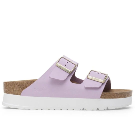 Zdjęcie produktu Klapki damskie Birkenstock Arizona PAP Flex Platform 1028440 - fioletowe