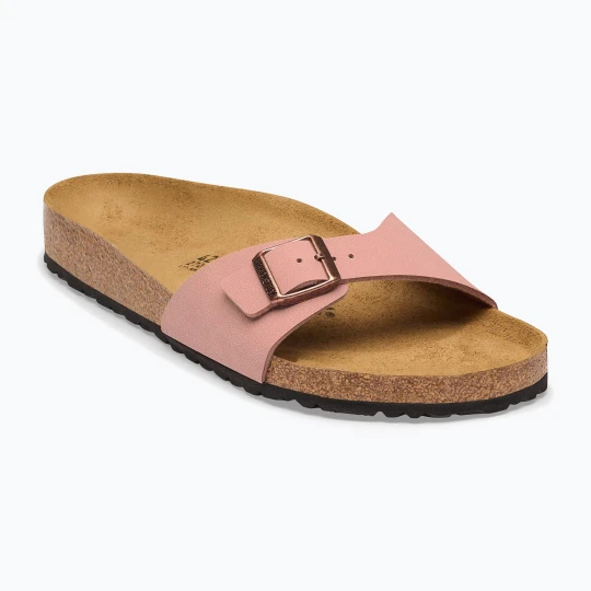 Zdjęcie produktu Klapki damskie BIRKENSTOCK Madrid Birkibuc Narrow pink clay
