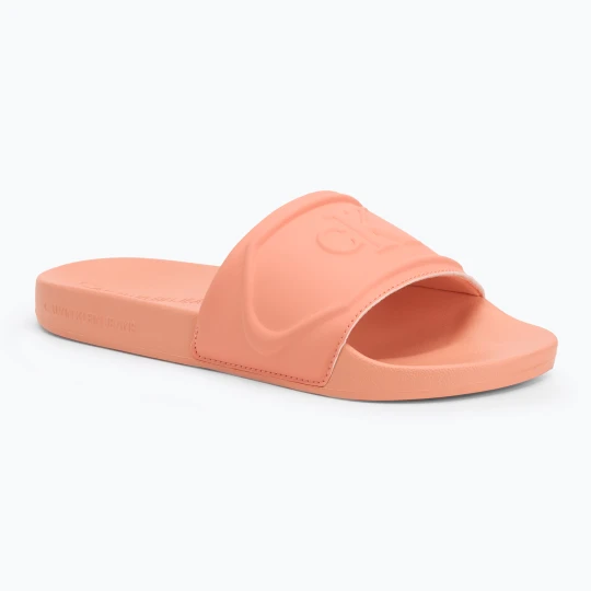 Zdjęcie produktu Klapki damskie Calvin Klein YW0YW01879 Pu Hf Mg powder orange