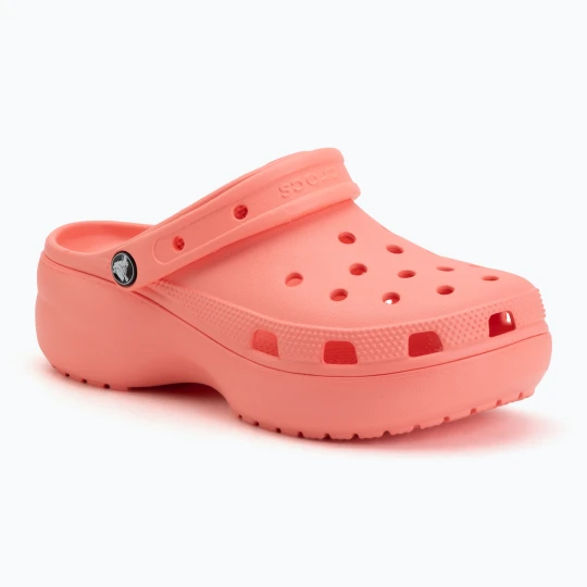 Zdjęcie produktu Klapki damskie Crocs Classic Platform Clog guava Czerwony