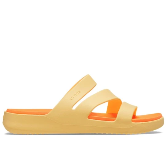 Zdjęcie produktu Klapki damskie Crocs Getaway Strappy 209587-78Z - żółte