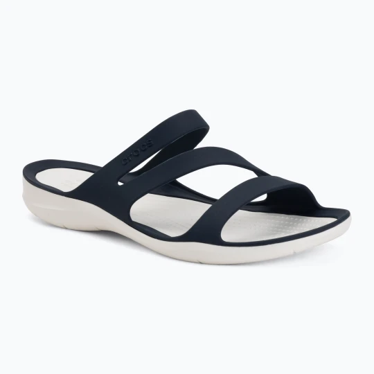 Zdjęcie produktu Klapki damskie Crocs Swiftwater Sandal navy / white Granatowy