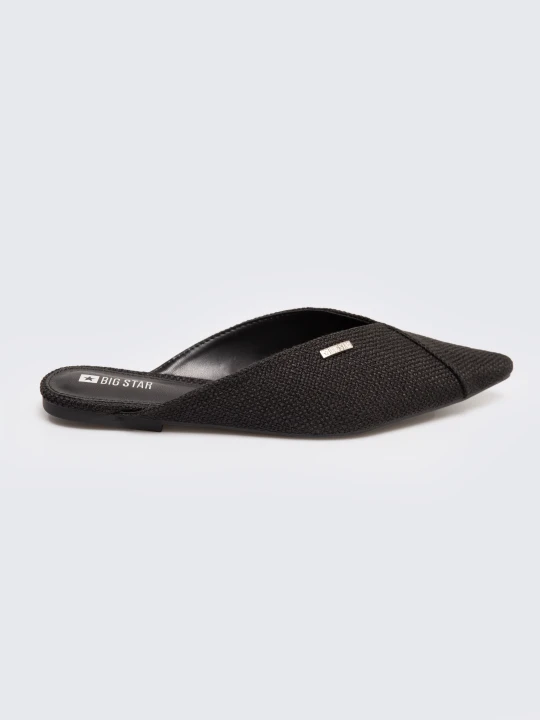 Zdjęcie produktu klapki damskie eleganckie czarne rr274210 906 Big Star