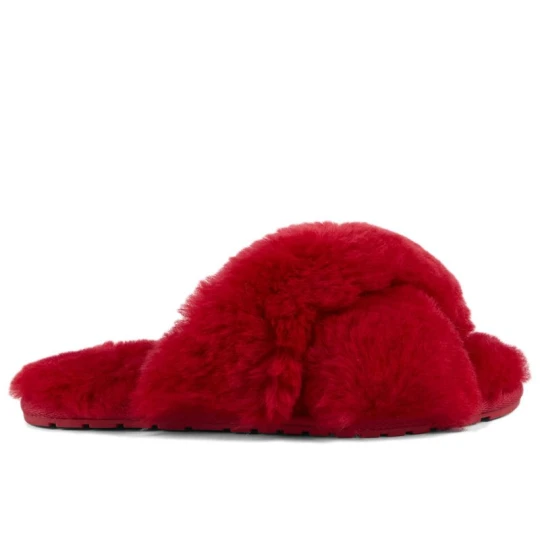 Zdjęcie produktu Klapki damskie Emu Australia Mayberry W11573CHER - czerwone