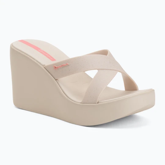 Zdjęcie produktu Klapki damskie Ipanema High Fashion II Slide beige / glitter / pink