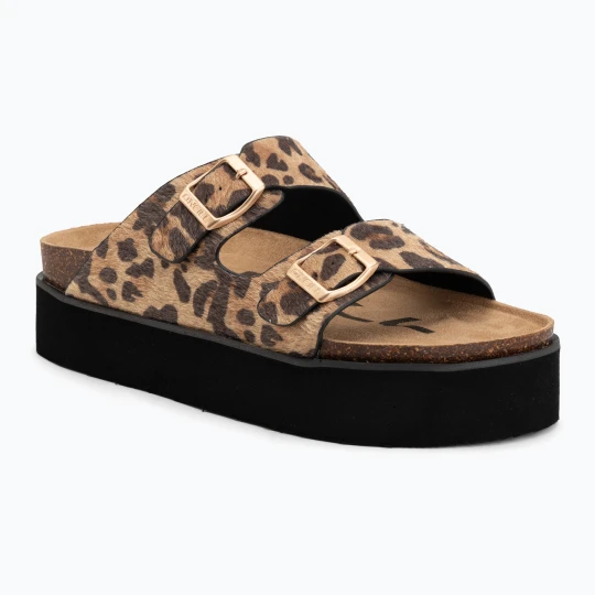 Zdjęcie produktu Klapki damskie O'Neill Sandy Platform Low leopard Brązowy