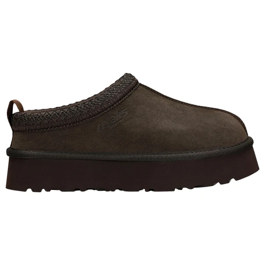 Zdjęcie produktu Cieple brązowe klapki damskie relaks z wełna merino r 46199-62