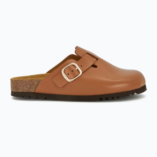 Zdjęcie produktu Klapki damskie Scholl Fae New Leather cognac Brązowy