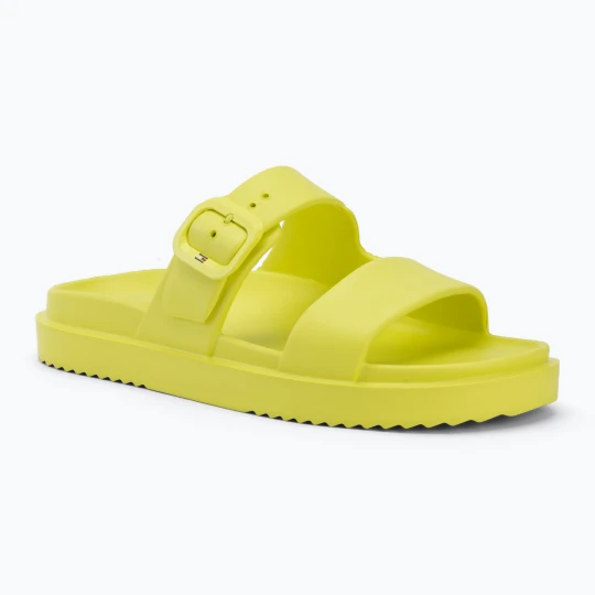 Zdjęcie produktu Klapki damskie Tommy Hilfiger Light Double Strap lime zing Zielony