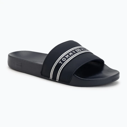 Zdjęcie produktu Klapki damskie Tommy Hilfiger Webbing Pool space blue Granatowy