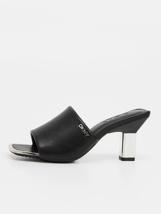 Zdjęcie produktu Klapki na obcasie DKNY czarny