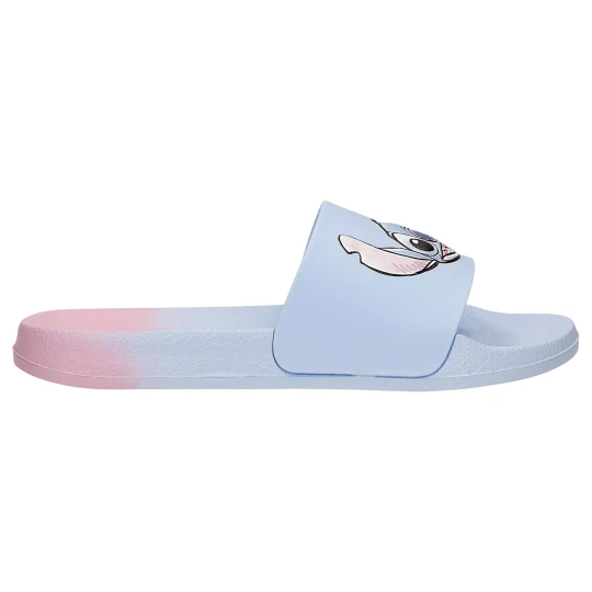 Zdjęcie produktu Gumowe klapki ombre stitch różowo niebieskie Bartek 85202-16